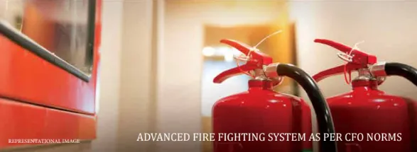 Advanced fire fighting system as per CFO norms
