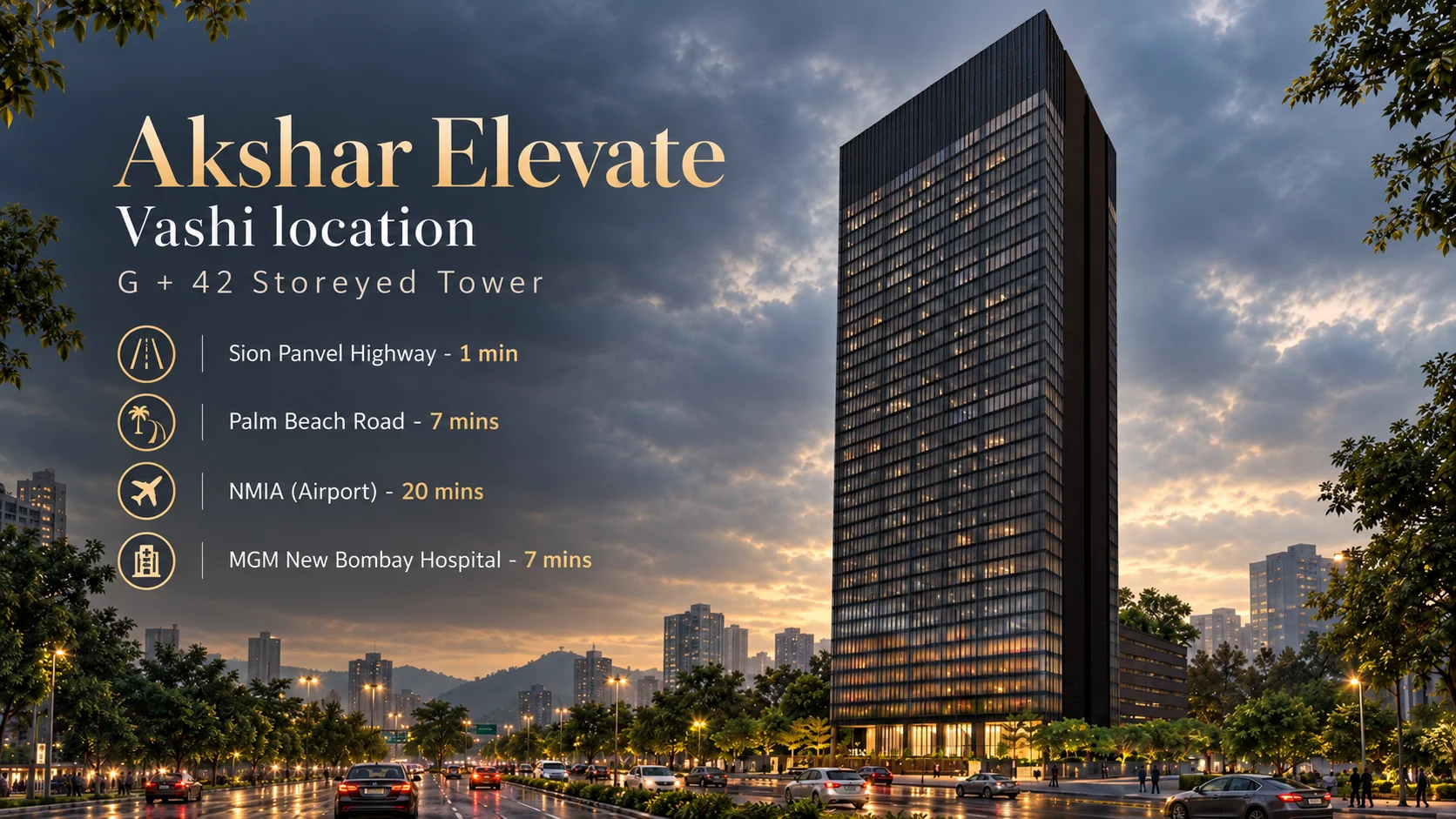 akshar elevate vashi pc