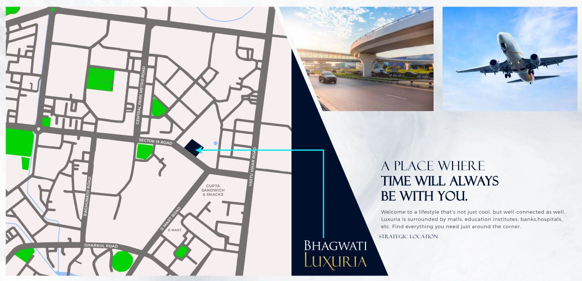 Bhagwati Luxuria Kharghar Location