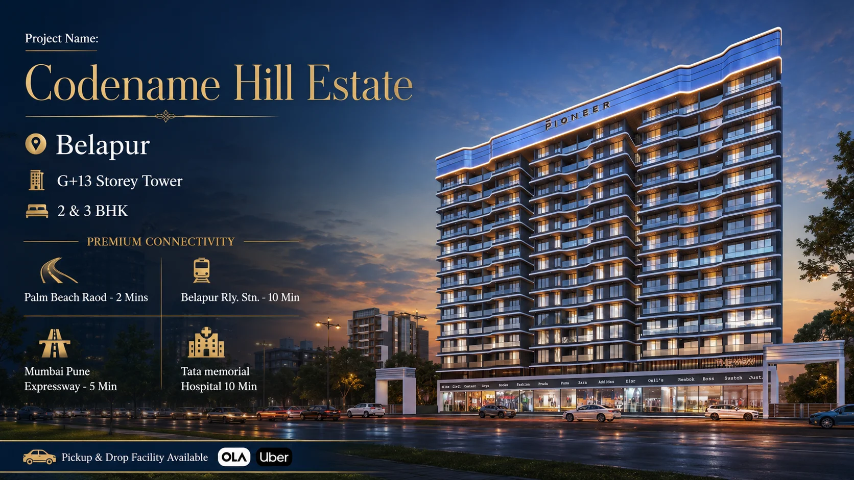 codename hill estate belapur navi mumbai pc