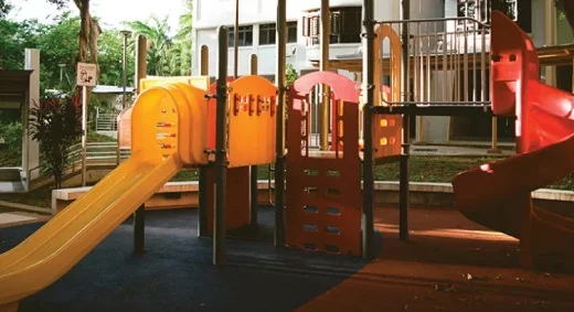 children play area