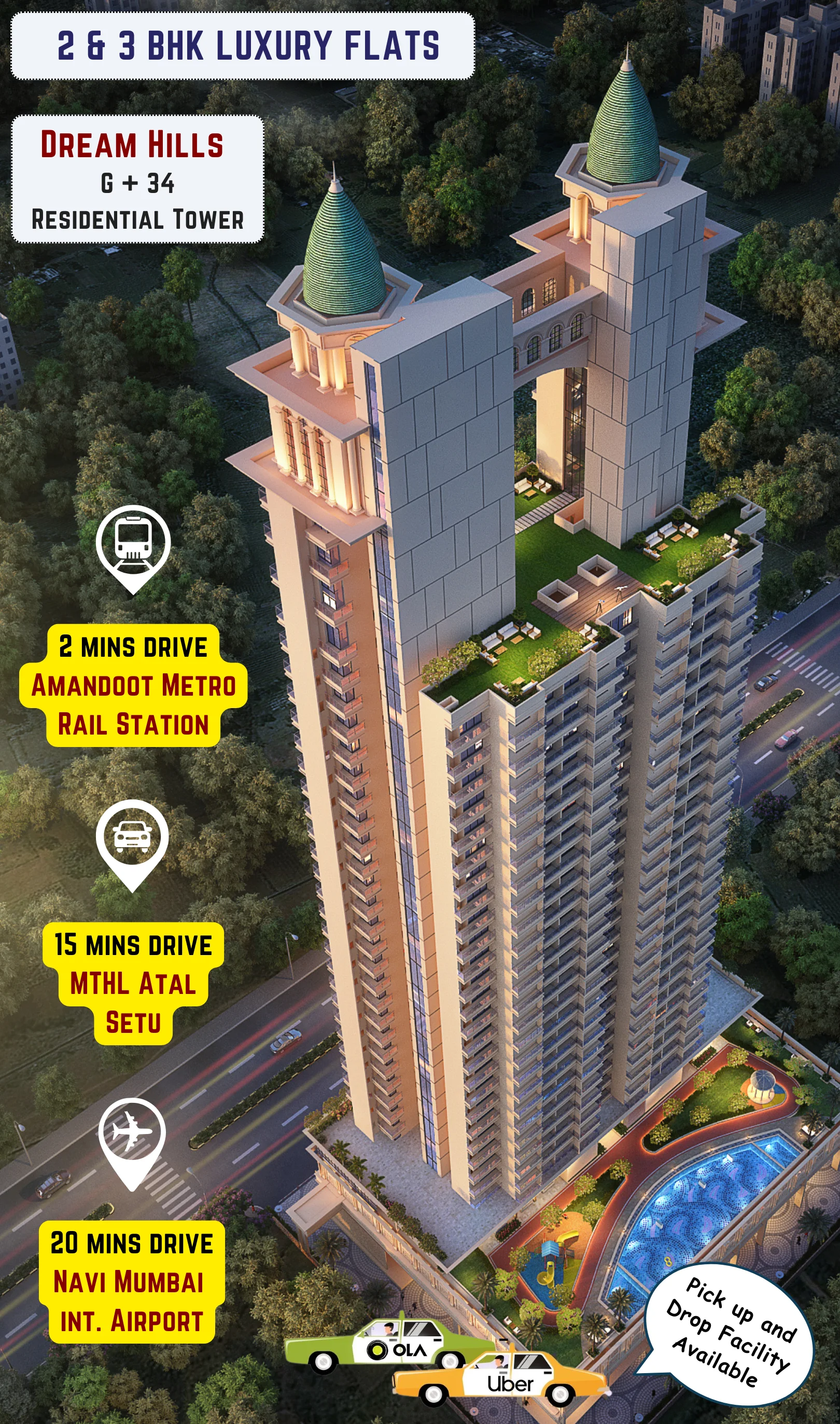 dream hills kharghar navi mumbai mbl