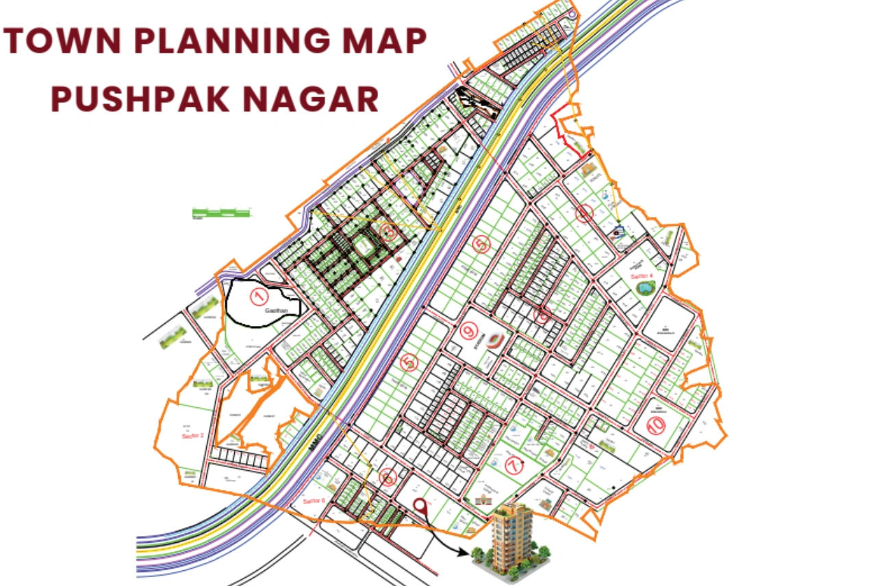 Emperia Avanta Pushpak Nagar  Location
