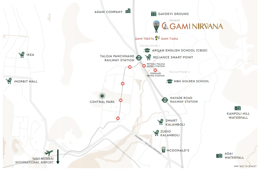 Gami Nirvana Taloja Location