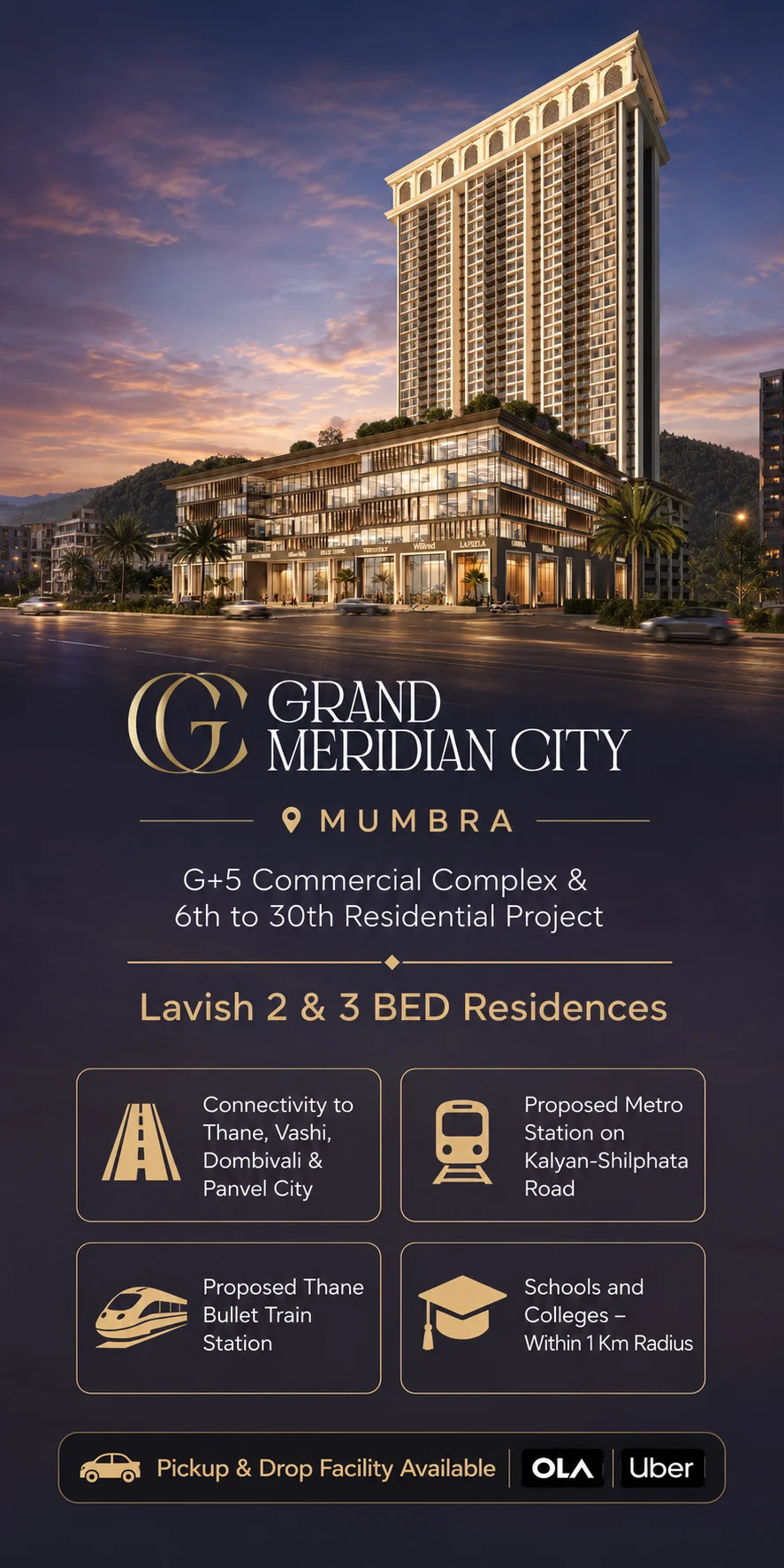 grand meridian city mumbra mbl