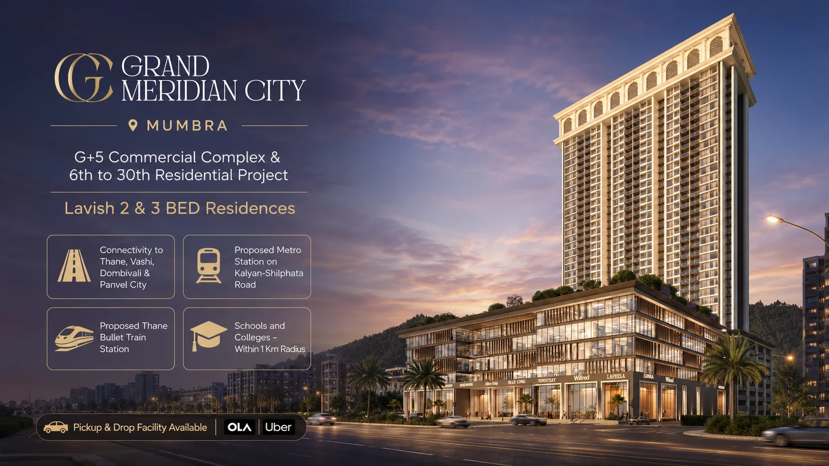 grand meridian city mumbra pc
