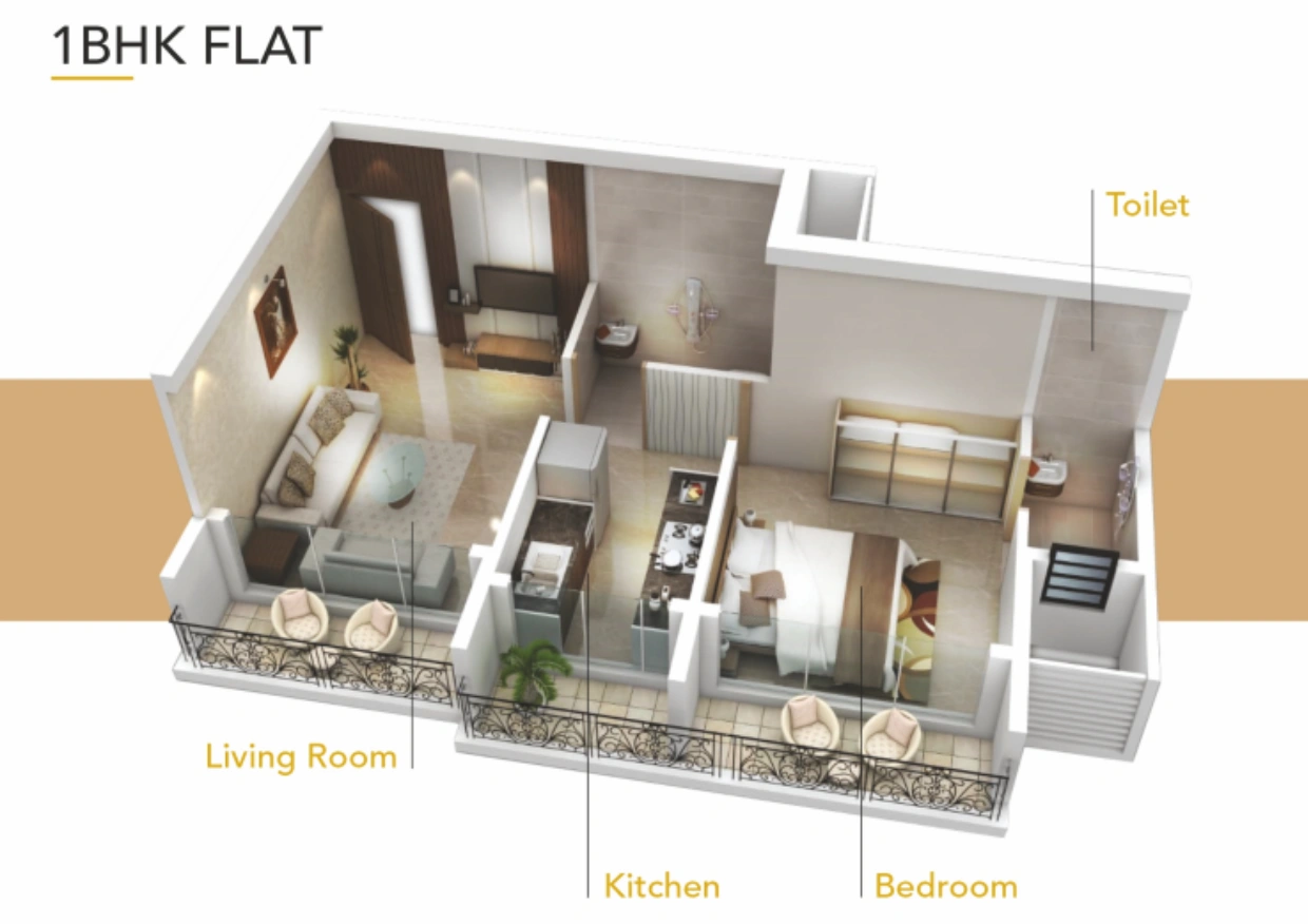 2 bhk floor plan hari priya 2