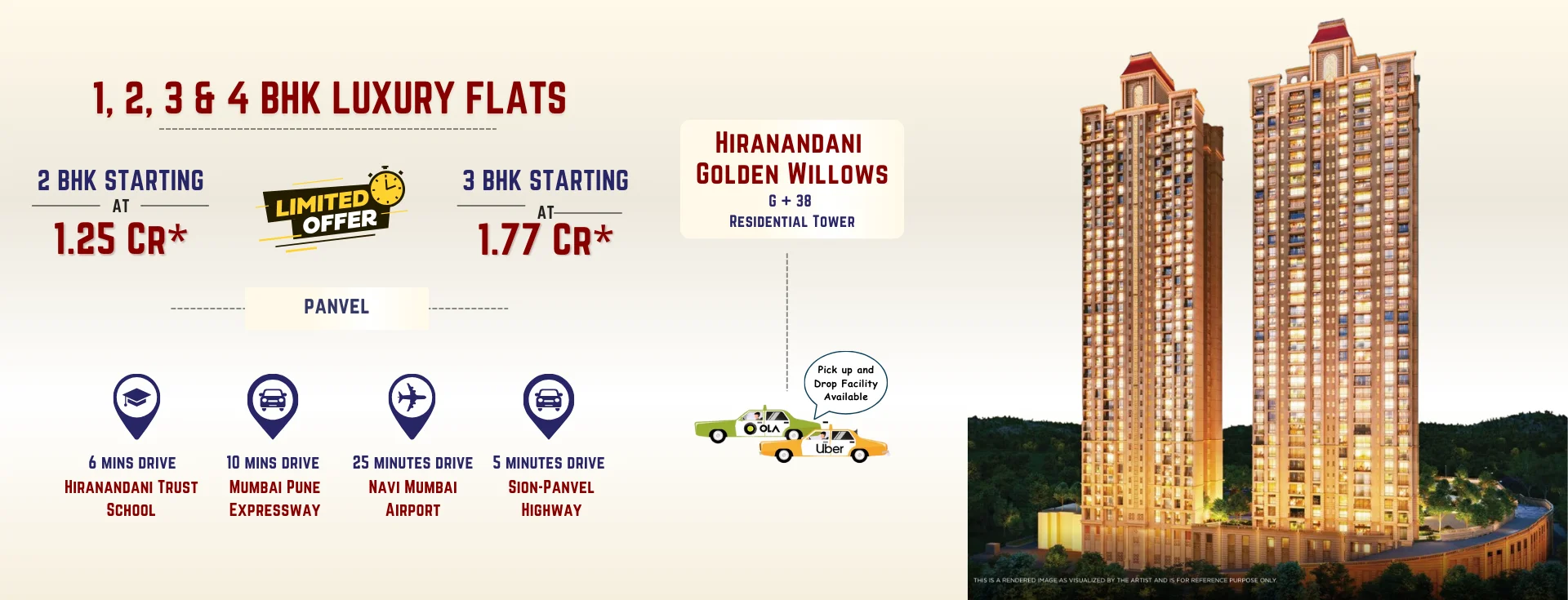 hiranandani golden willows panvel pc