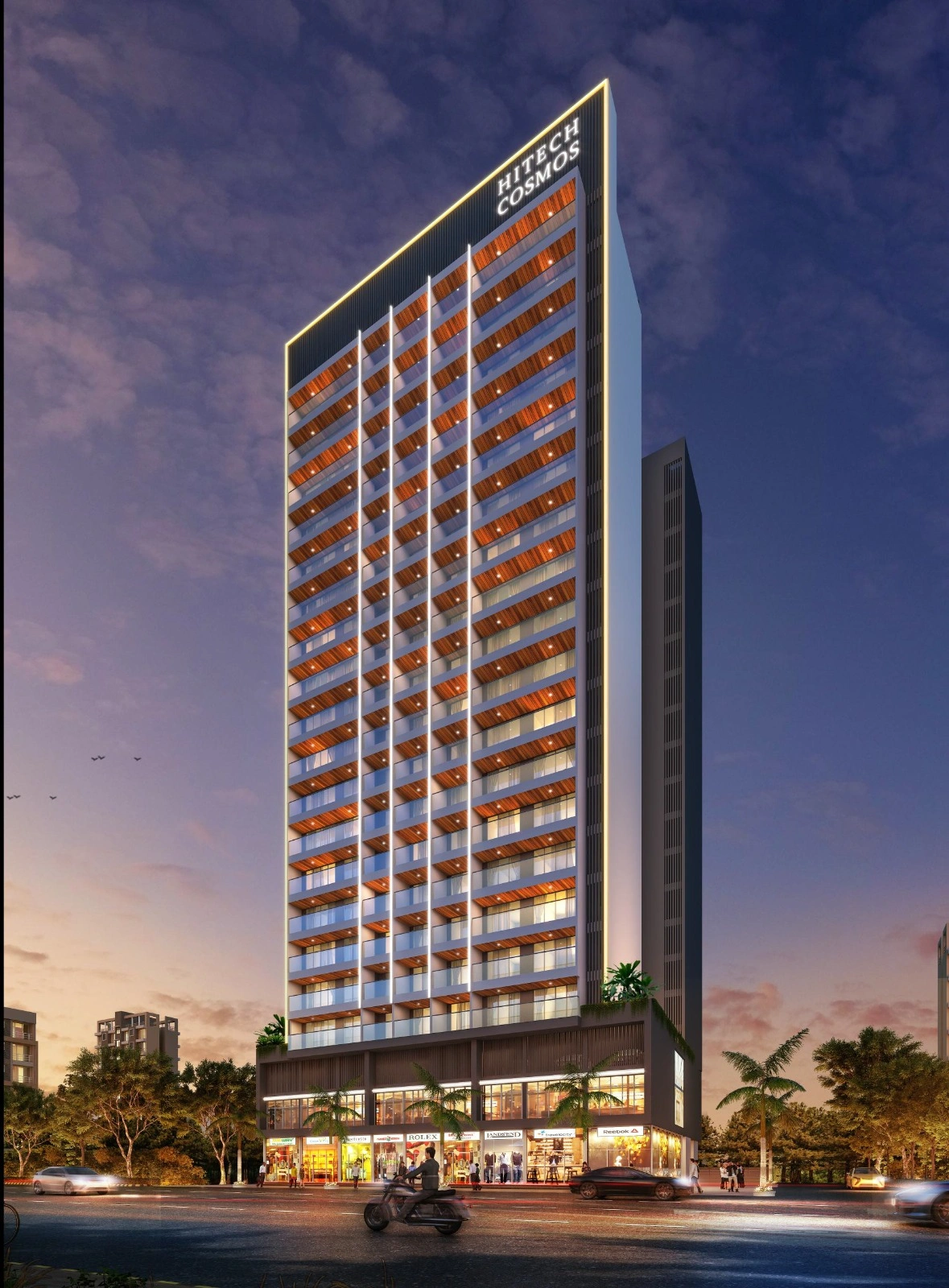 hitech cosmos building image