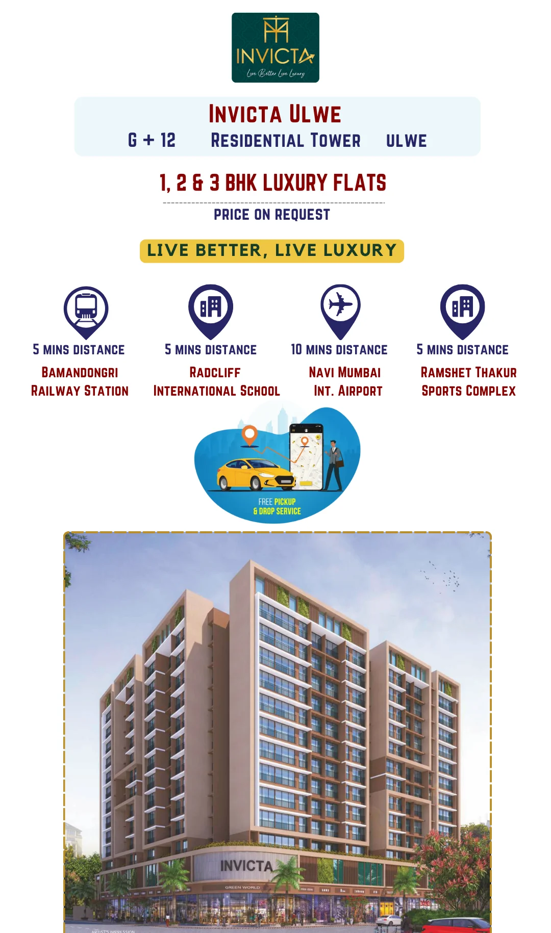 Avianna Invicta Ulwe navi mumbai mbl