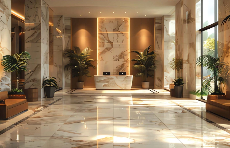 grand entrance lobby