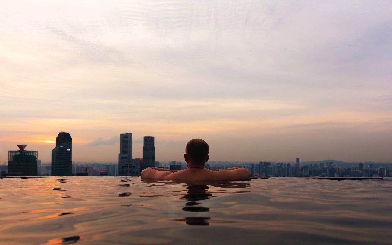 roof top swimming pool