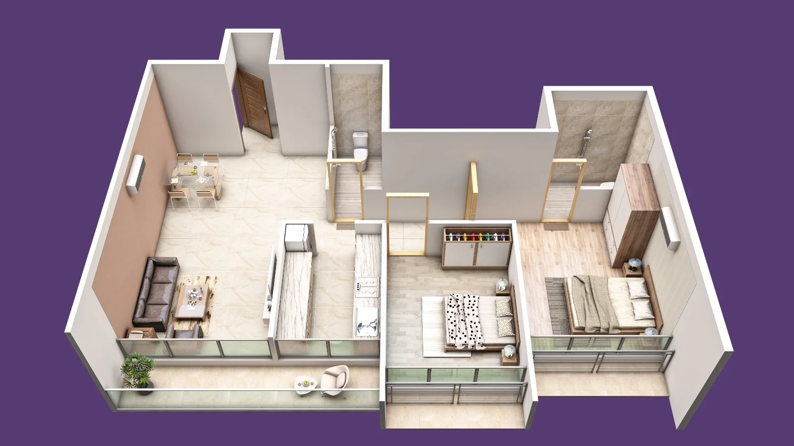 1 bhk floor plan nakshatra hira