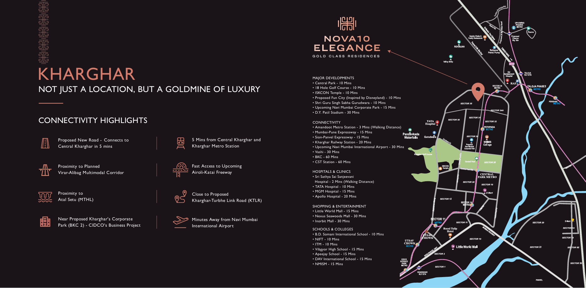 Nova 10 Elegance Kharghar Location
