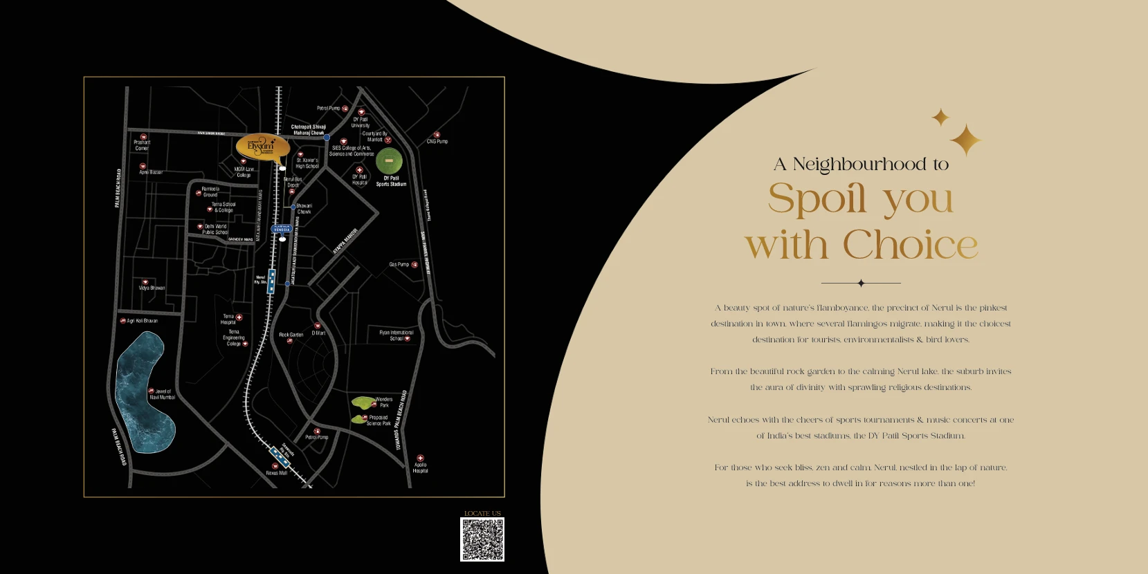 platinum elysium Nerul Location