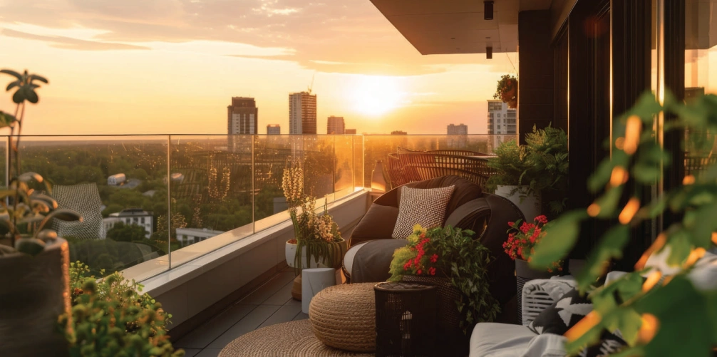 landscape balcony