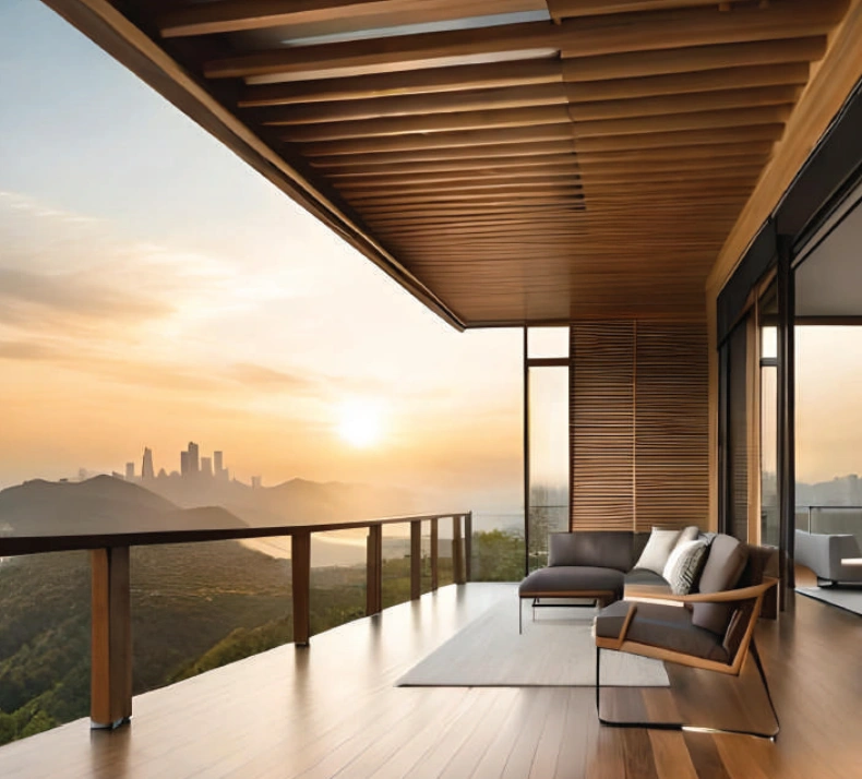 balcony view