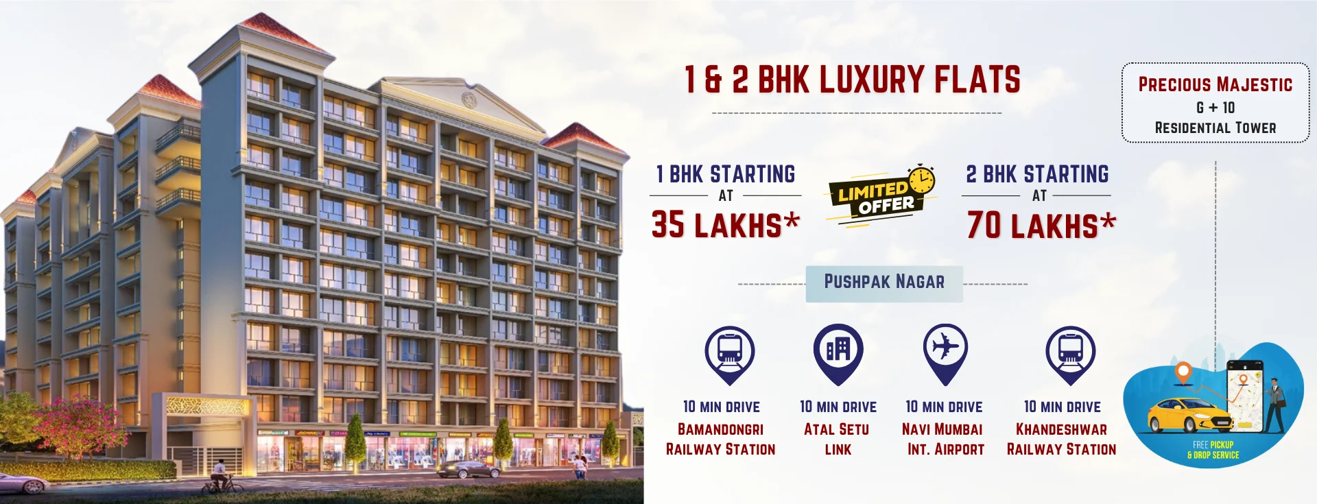 precious majestic pushpak nagar navi mumbai pc