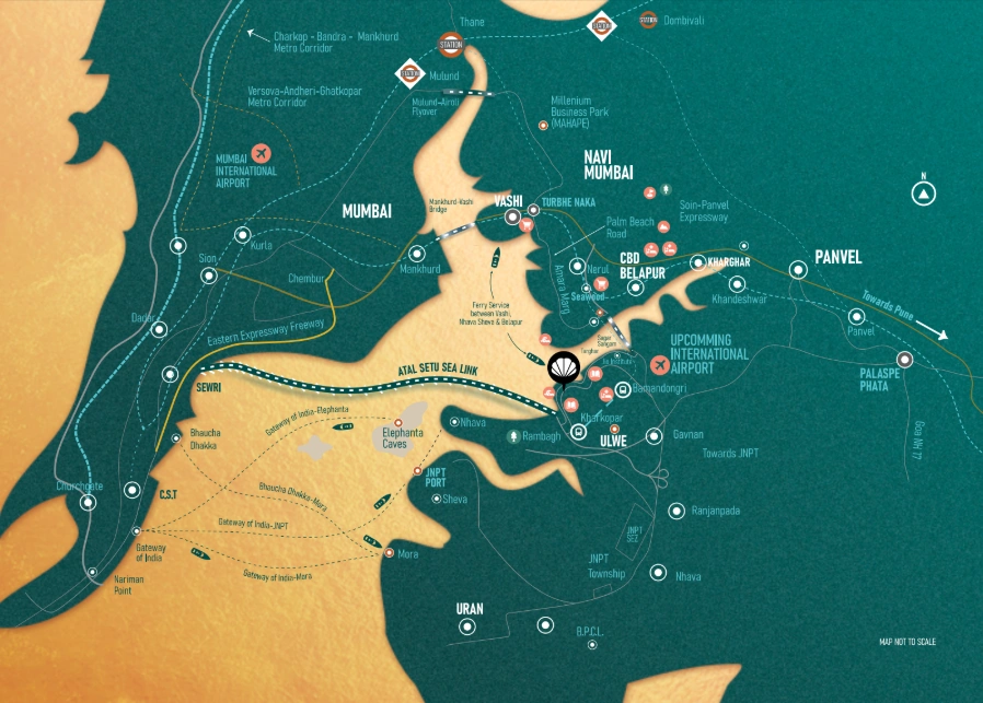 Sai Shell Ulwe Location