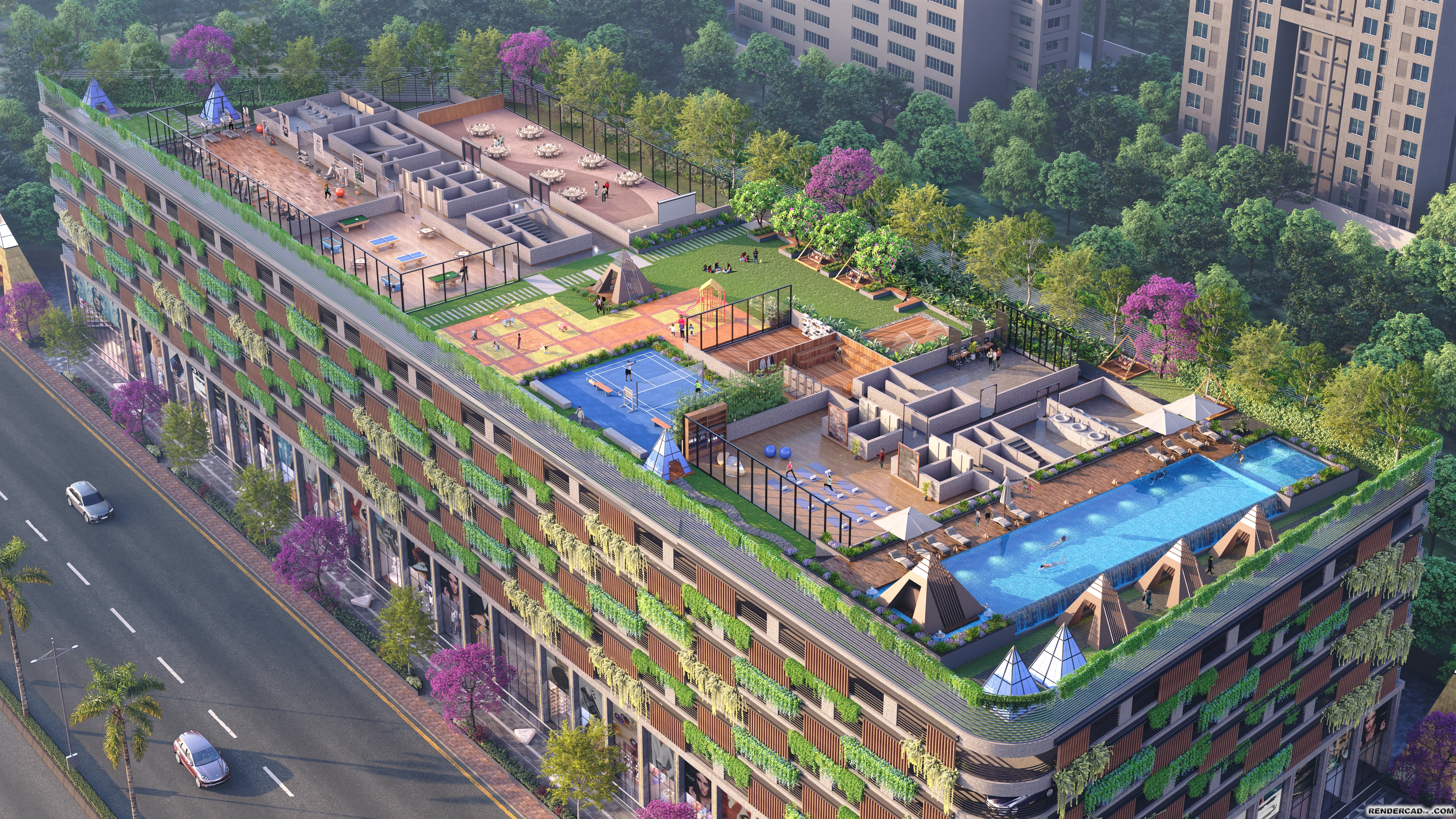 Sai World Pyramid Nerul Images 3