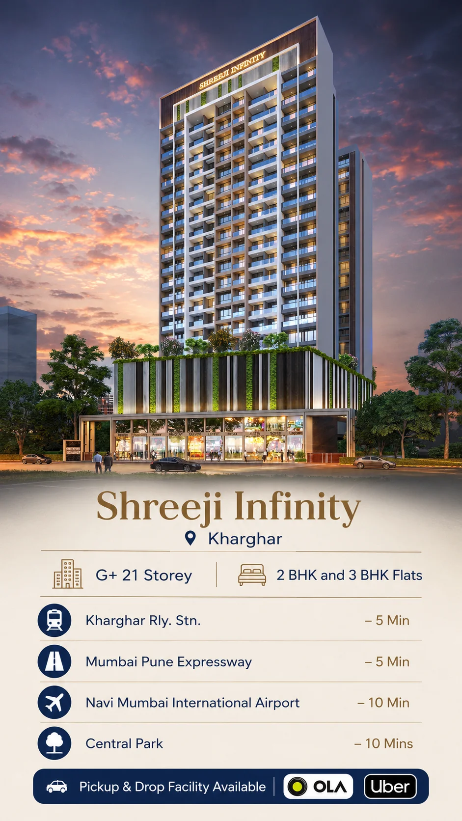 Shreeji infinity kharghar navi mumbai mbl