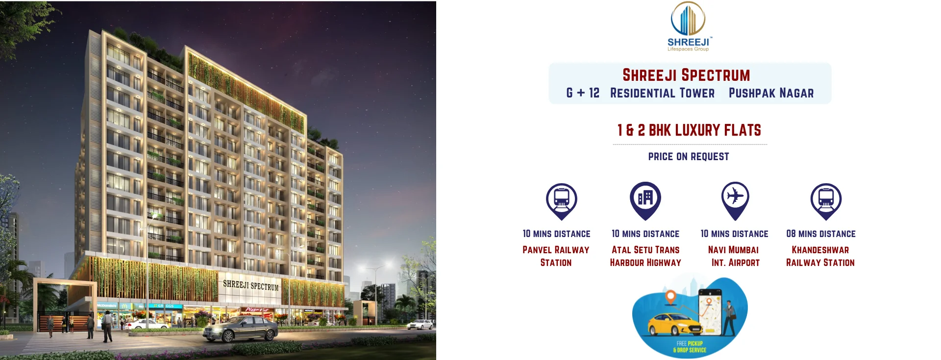 shreeji spectrum pushpak nagar navi mumbai pc
