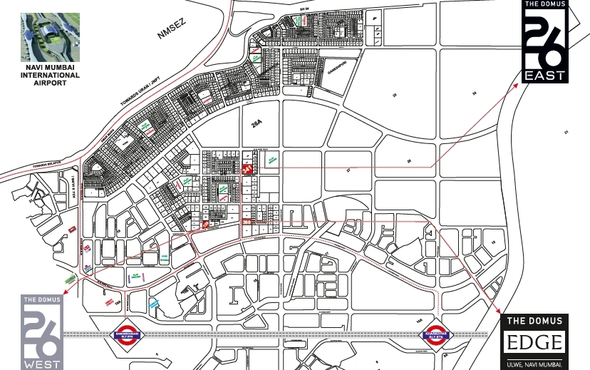The Domus Edge Ulwe Location
